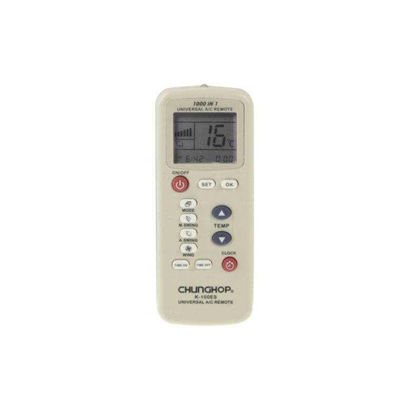 foto del prodotto trade shop traesio telecomando univarsale condizionatori k 100es chunghop universal a c remote co 