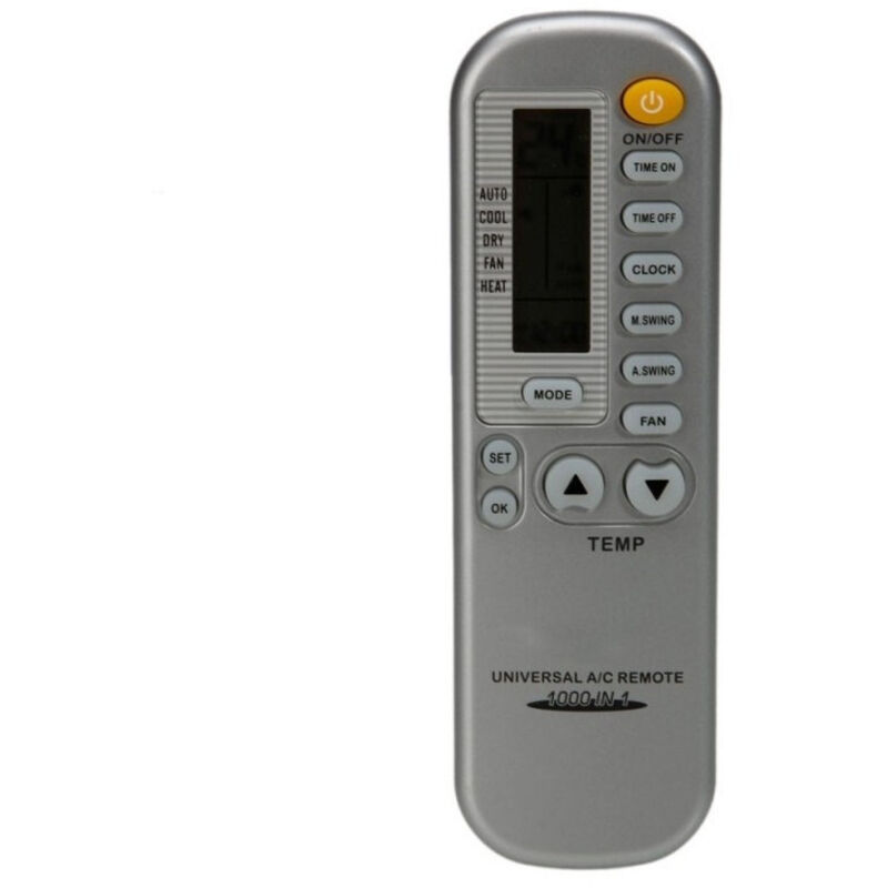 foto del prodotto trade shop traesio telecomando universale per climatizzatore condizionatore d aria condizionata 