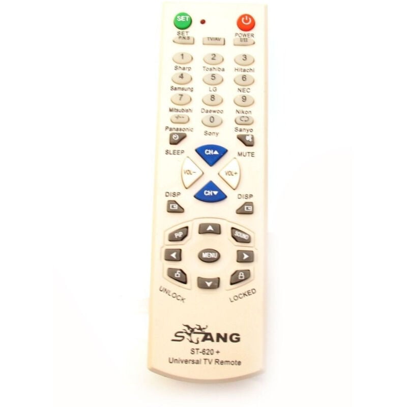 foto del prodotto trade shop traesio telecomando universale ricerca automatica dei codici tv lcd led plasma canali 