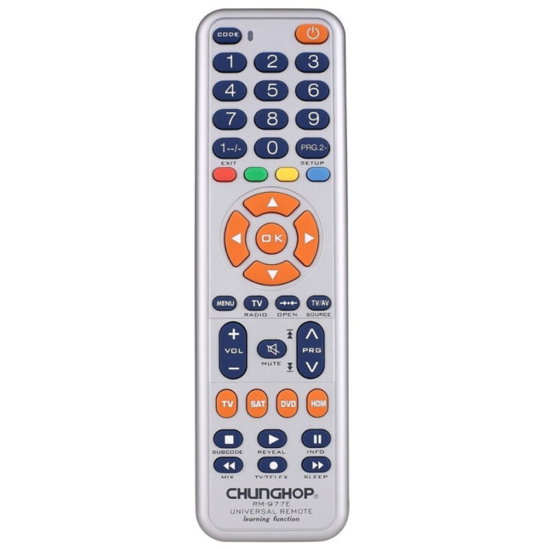foto del prodotto trade shop traesio telecomando universale ricerca canali automatica dei codici tv auto configurante 