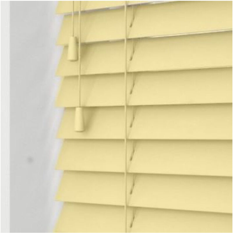 foto del prodotto trade shop traesio tenda veneziana da interno oscurante sole effetto legno colore natural 120x160cm 