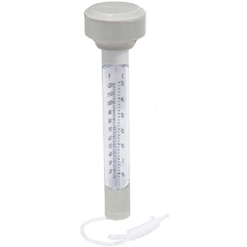 foto del prodotto trade shop traesio termometro galleggiante per piscina in abs temperatura acqua con cordicella 58072 
