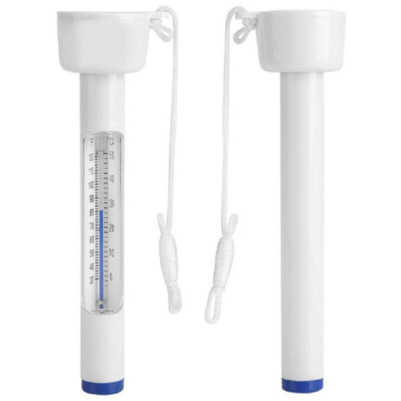 foto del prodotto trade shop traesio termometro grande 18,5cm per piscina con rilevazione gradi c e f cordino 42382 