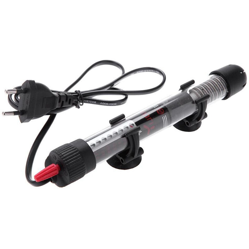 foto del prodotto trade shop traesio - termostato riscaldatore per coltivazione idroponica con regolatore temperatura - 25 watt