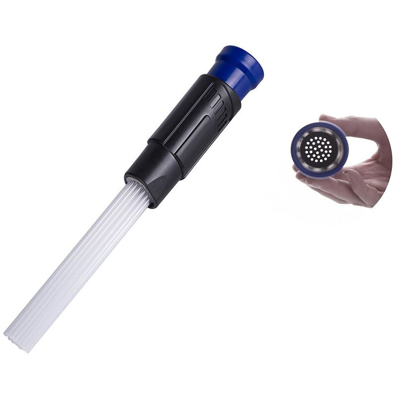 foto del prodotto trade shop traesio testina universale per aspirapolvere dust daddy 30 35 mm dusty brush spazzola 