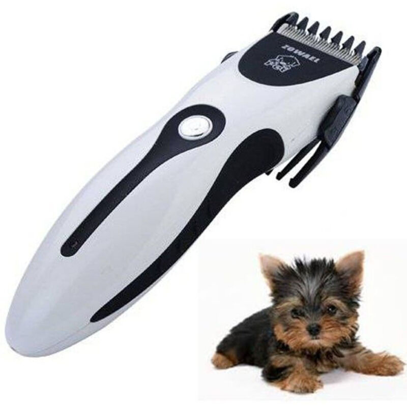 foto del prodotto trade shop traesio - tosatrice rasoio animali domestici taglia pelo elettrico zowael rcf-280a -