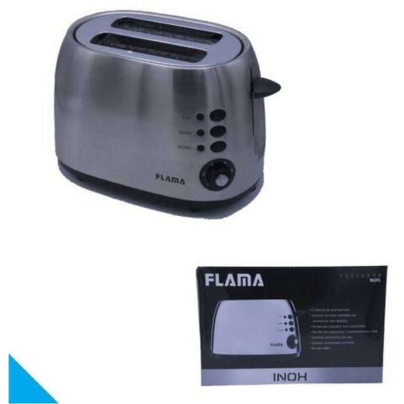 foto del prodotto trade shop traesio tostapane elettrico flama 963fl potenza 1000 watt per una colazione perfetta 