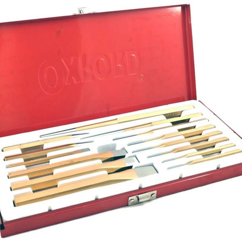 foto del prodotto trade shop traesio trade shop kit set scalpelli cacciaspine cacciachiodi punzoni 14 pz pezzi caccia chiodi 