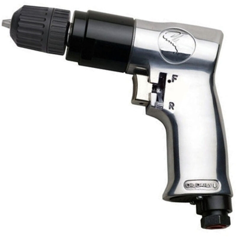 foto del prodotto trade shop traesio trapano ad aria compressa avvitatore autoserrante reversibile con mandrino 3 8 