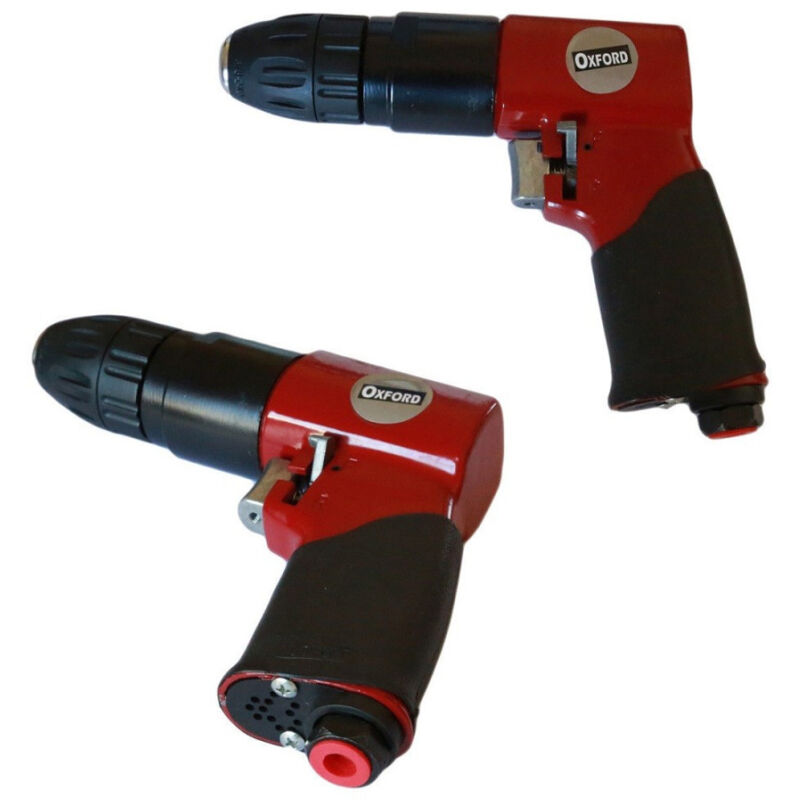 foto del prodotto trade shop traesio trapano avvitatore reversibile con mandrino autoserrante ad aria compressa 3 8 
