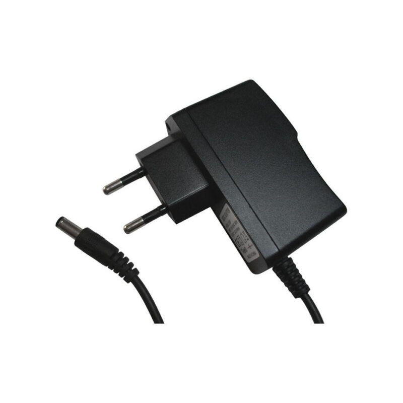 foto del prodotto trade shop traesio trasformatore alimentatore stabilizzato per striscia a led switch trimmer 12v 1 ampere 