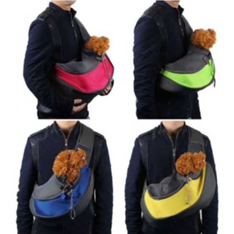 foto del prodotto trade shop traesio trasportino tracolla mono spalla cane gatto marsupio passeggio marsupio borsa 