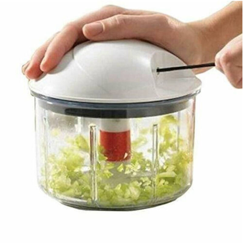 foto del prodotto trade shop traesio tritatutto trita tutto frullatore manuale ultime semplice rapido taglio efficace 