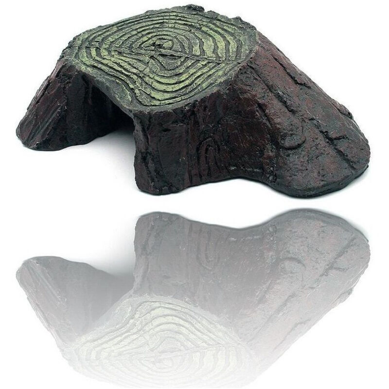 foto del prodotto trade shop traesio tronco albero rampicante ornamento per acquario tartaruga tartarughe 20.5x13x5cm 