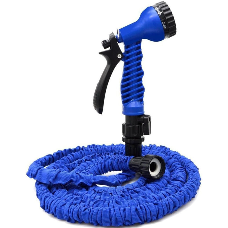 foto del prodotto trade shop traesio tubo magico da giardino 30 metri allungabile estensibile magic hose vari colori 
