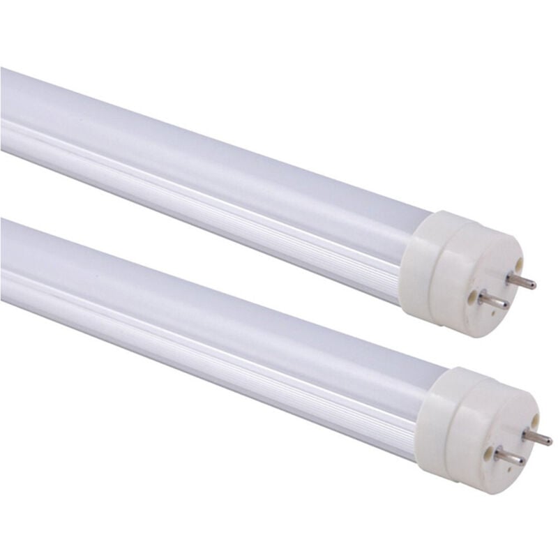foto del prodotto trade shop traesio - tubo neon a led t8 15 w watt 1500 lmn con copertura opaca da 90 cm luce bianca - -bianco naturale -