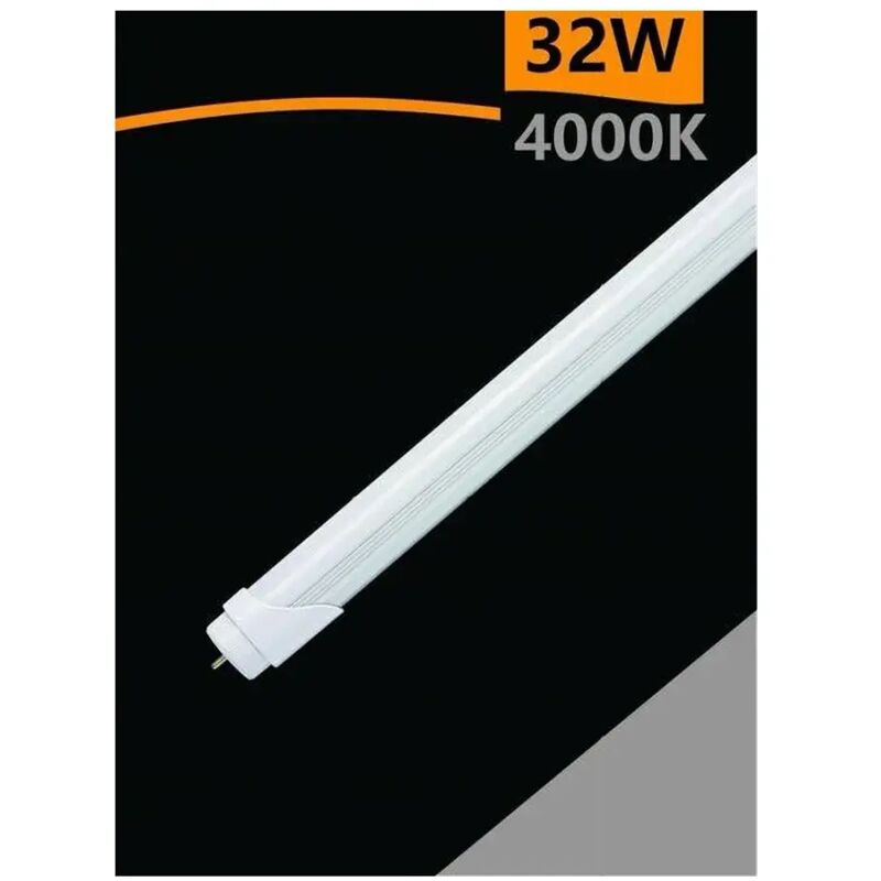 foto del prodotto trade shop traesio tubo neon led t8 opaco 32 watt connessione bilaterale luce 6500k 4000k t8 32w o bianco naturale 