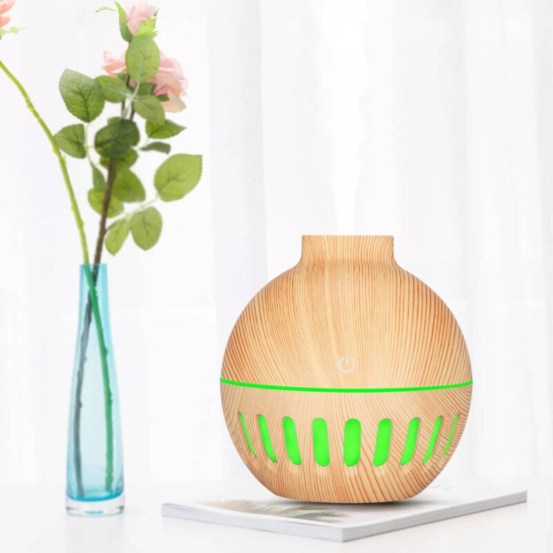 foto del prodotto trade shop traesio - umidificatore ultrasuoni diffusore di aromi oli essenziali per aromaterapia anf1 -