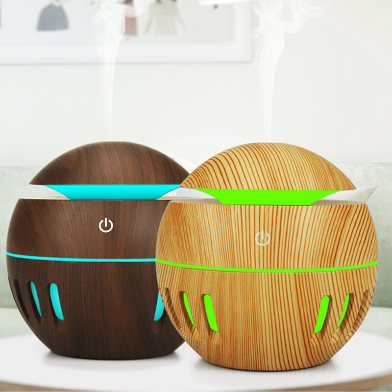 foto del prodotto trade shop traesio - umidificatore ultrasuoni diffusore di aromi oli essenziali per aromaterapia usb -