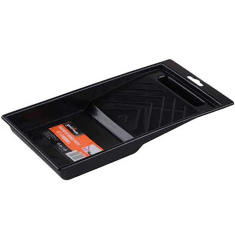 foto del prodotto trade shop traesio vassoio per rullo pittura dipingere vaschetta per vernice pitturare nera 90313 