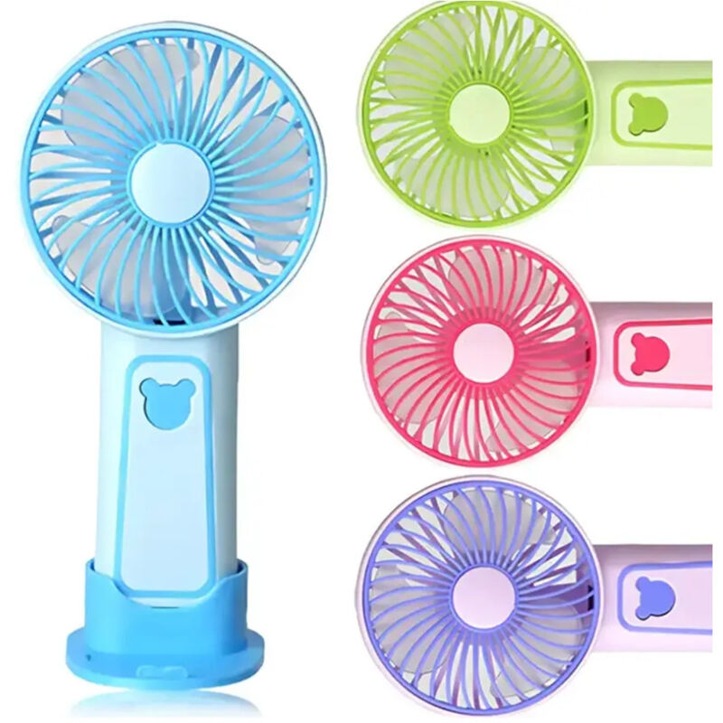 foto del prodotto trade shop traesio ventilatore portatile con supporto telefono cellulare a batteria ricaricabile tx 265 