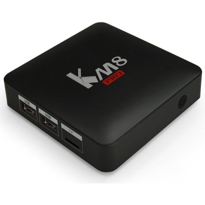 foto del prodotto trade shop traesio wingogo km8 pro amlogic s912 ott box octa core android 6.0 2g 8g smart 