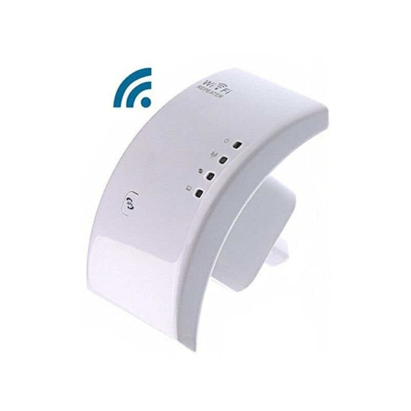foto del prodotto trade shop traesio wireless n wifi repeater 300 mbps ripetitore amplificatore lan rete wps 