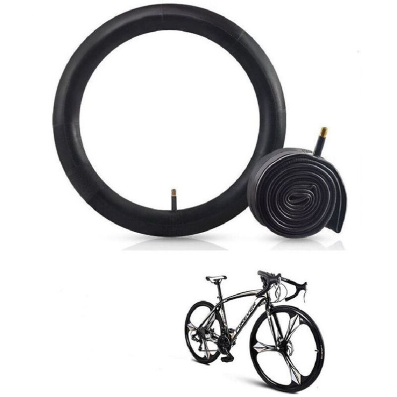 foto del prodotto trade shop traesio - wisdom - camera d'aria bici 27,5'x1.90 2.125 valvola presta compatibile regina italia 3977 -