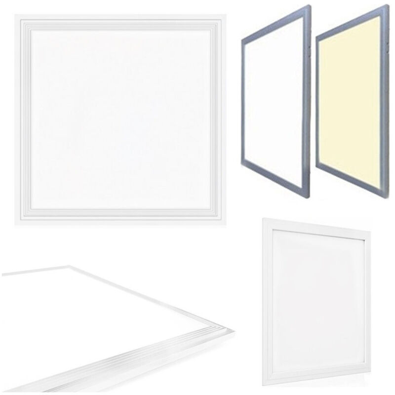 foto del prodotto trade shop traesio wisdom pannello faretto a led 30x30 cm luce ad incasso per controsoffittature da 16w bianco caldo 