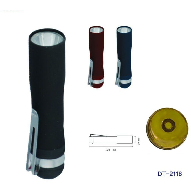 foto del prodotto trade shop traesio wisdom set 2 pezzi mini torcia led tascabile ottimo per escursioni campeggio dt 2118 