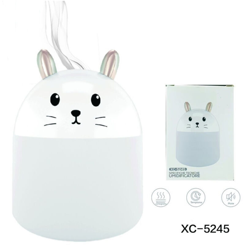 foto del prodotto trade shop traesio wisdom umidificatore d aria casa ultrasuoni lampada diffusore di aromaterapia xc 5245 