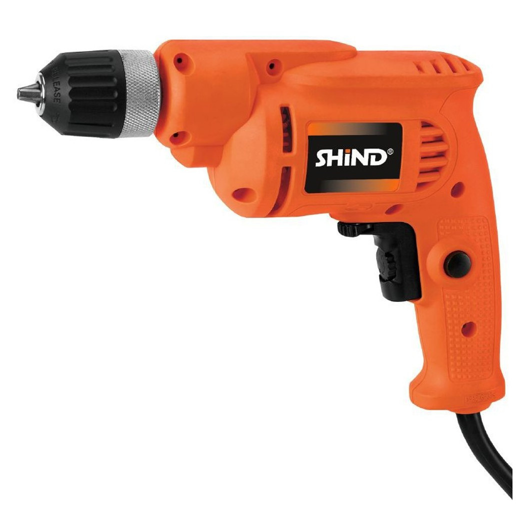 foto del prodotto trade shop trapano elettrico avvitatore reversibile autoserrante 550 w 2 13 mm percussione 