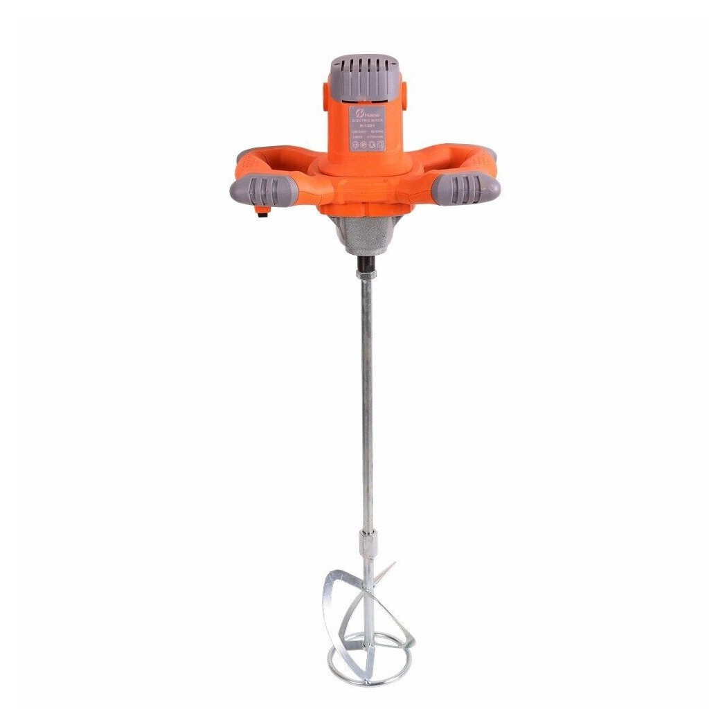 foto del prodotto trade shop trapano miscelatore mescolatore con frusta per colla malta 2200w 700rpm h 1201 