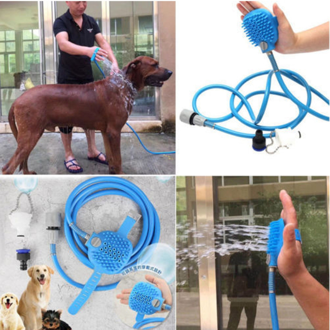 foto del prodotto trade shop tubo acqua doccia bagno bagnetto lavaggio cani animali domestici 