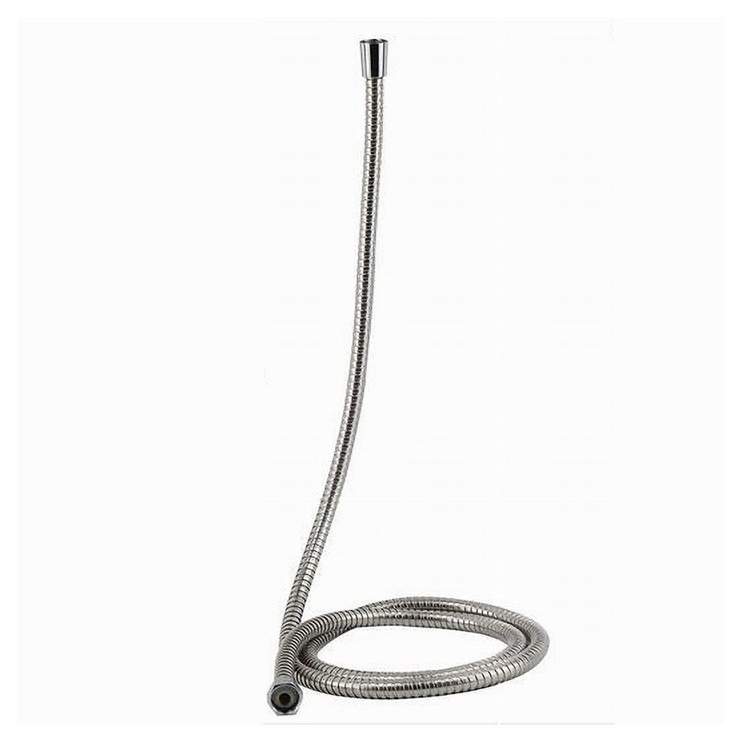 foto del prodotto trade shop tubo laccio flessibile doccia doccetta vasca bagno 1.2 metri universale 69238 