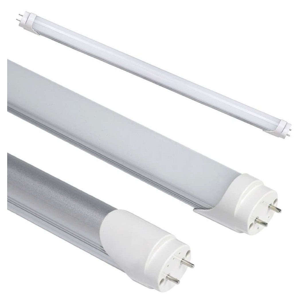 foto del prodotto trade shop tubo neon a led t8 60cm 90cm 120cm 150cm 6000k 3000k luce fredda calda neutra bianco freddo copertura opaca 150 cm 