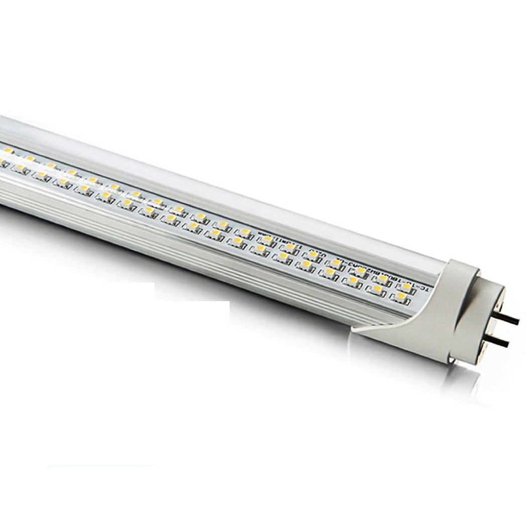 foto del prodotto trade shop tubo neon led 8w quot 60 cm quot t8 120 smd led luce bianca fredda o calda 6500k o 3000k bianco naturale copertura opaca 