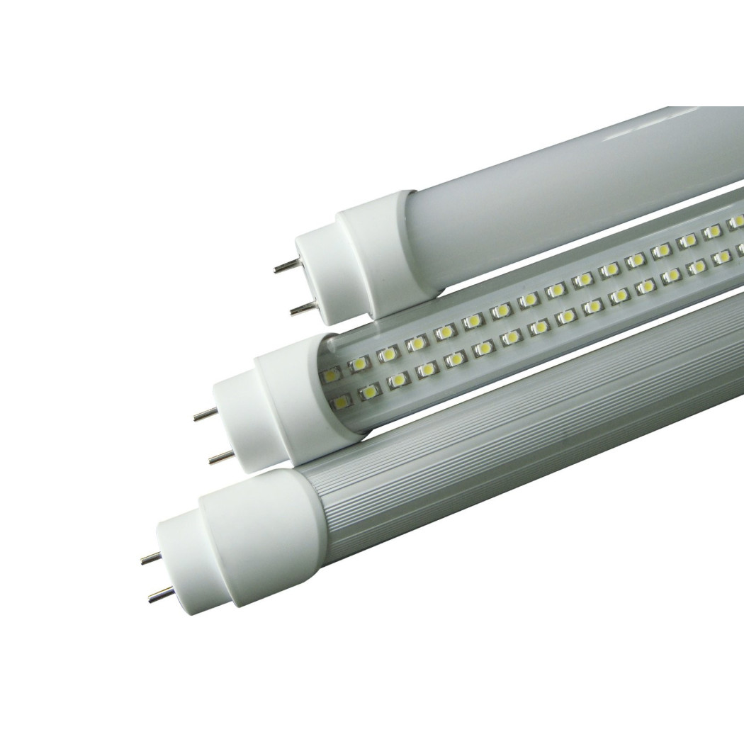 foto del prodotto trade shop tubo neon led t8 18w 220v smd potenti tubo neon quot 120 cm quot luce fredda e o calda bianco freddo copertura opaca 