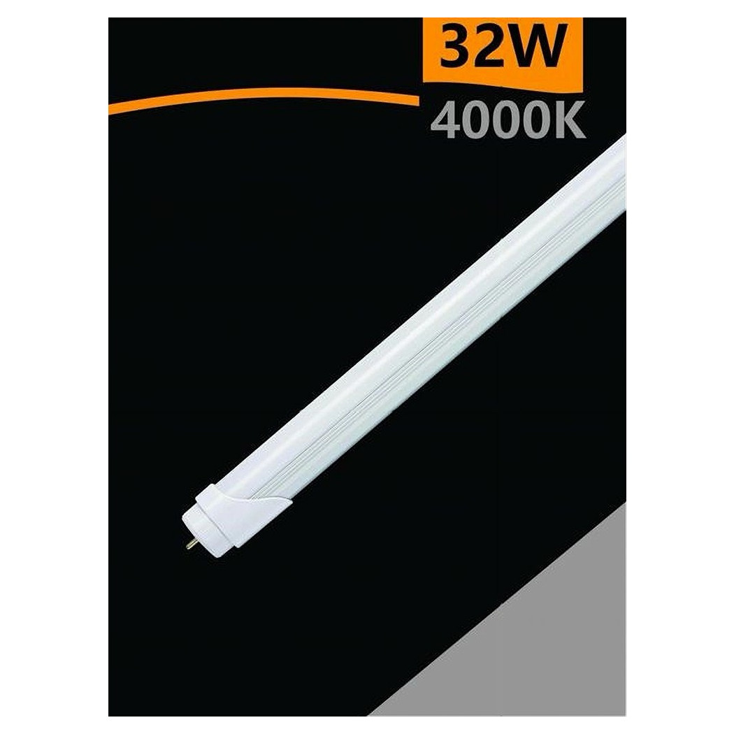 foto del prodotto trade shop tubo neon led t8 opaco 32 watt connessione bilaterale luce 6500k 4000k t8 32w o bianco naturale 