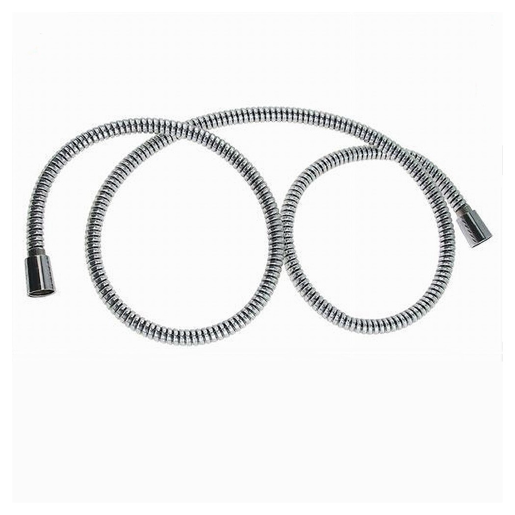 foto del prodotto trade shop tubo ricambio laccio flessibile doccia cromo universale per doccetta 1.5mt 87299 