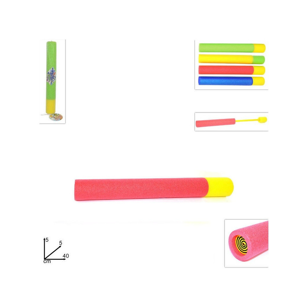 foto del prodotto trade shop tubo spara acqua spruzza acqua divertimento mare bambini estate gioco 40cm 