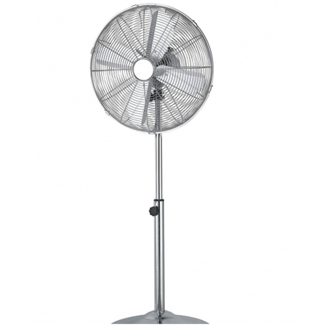 foto del prodotto trade shop ventilatore a piantana 3 pale in alluminio diametro 40 cm 3 velocita 39 base tonda 