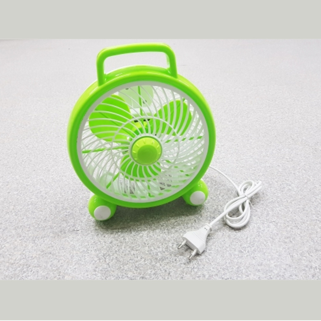 foto del prodotto trade shop ventilatore portatile multiuso 3 pale in plastica 20w stand tavolo scrivania 