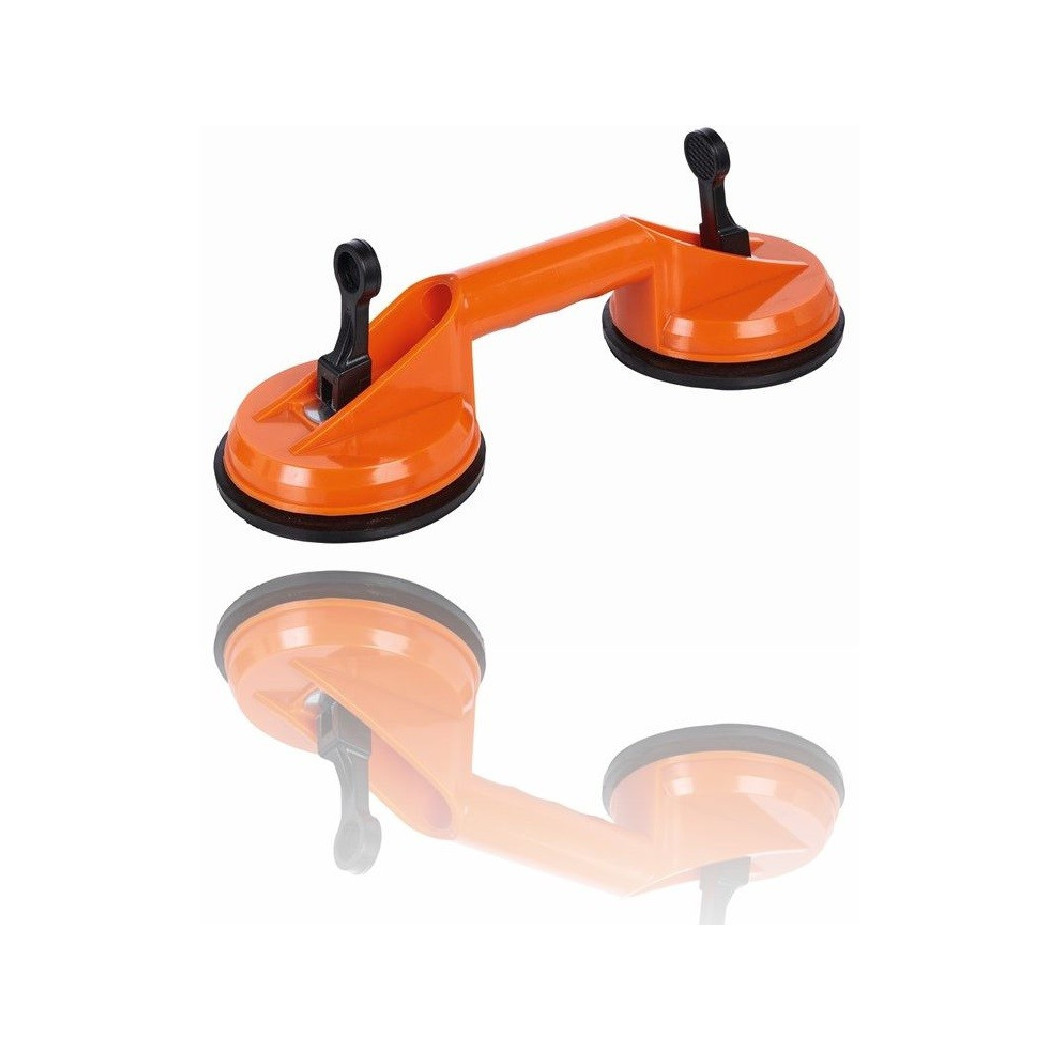foto del prodotto trade shop ventosa doppia aspirazione vetro 155mm portata 100 85 kg ripara ammaccature 