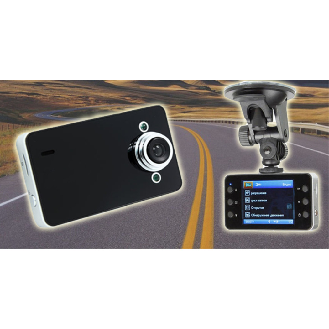 foto del prodotto trade shop videocamera dvr per auto full hd 1080 vehicle blackbox con supporto per auto 