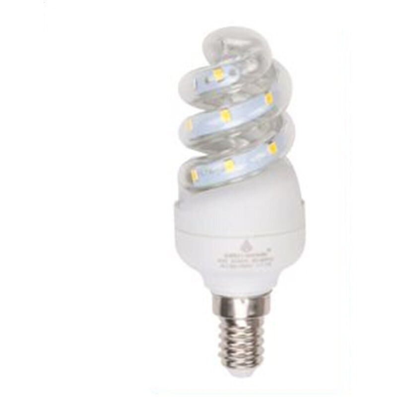 foto del prodotto tradeshop trade shop traesio lampadina led 13 watt e14 1235lm spirale vortice luce naturale 4000k calda 3000k bianco naturale 