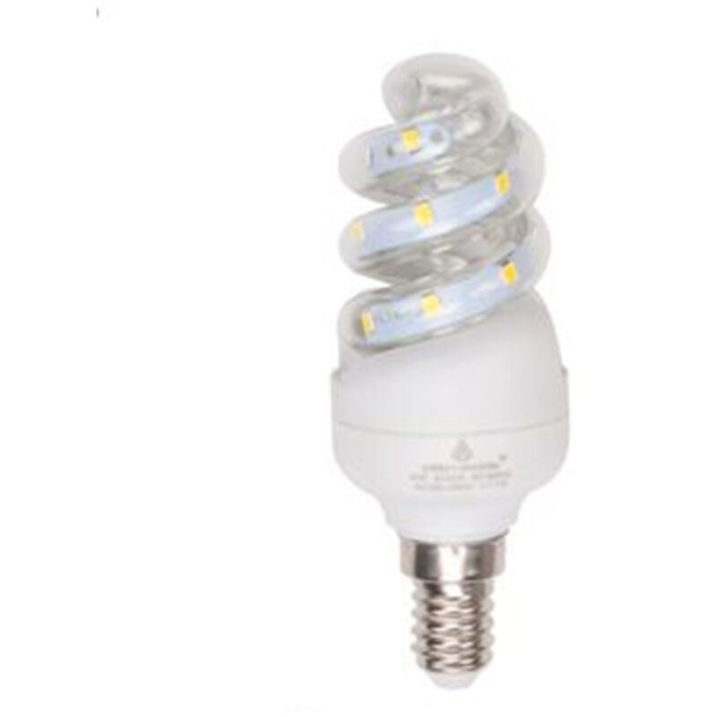 foto del prodotto tradeshop trade shop traesio lampadina led 3w e14 285 lm spirale luce calda 3000k naturale 4000k fredda 6500k bianco freddo 
