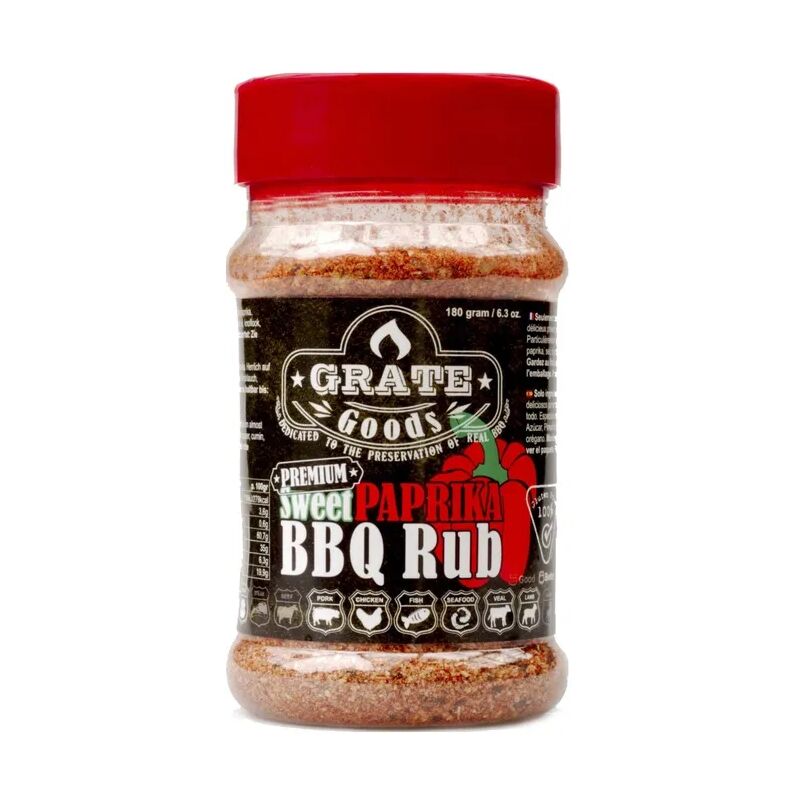 foto del prodotto traeger spezie sweet paprika barbecue 180gr