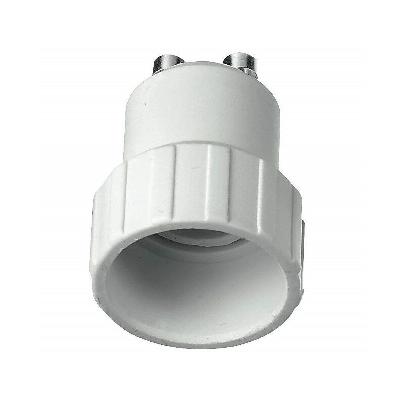 foto del prodotto traesio adattatore convertitore porta lampade da gu10 a e14 per lampadina spinotto attacco a vite trade shop