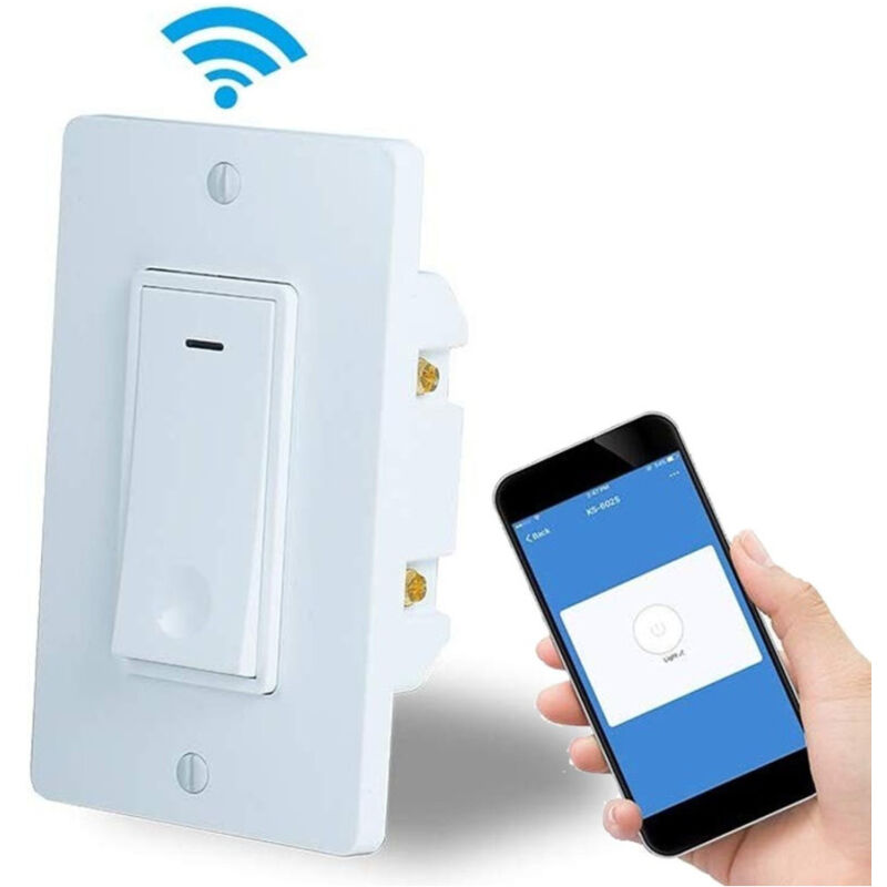 immagine 0 del prodotto traesio interruttore luci smart wifi compatibile con alexa google ifttt controllo vocale trade shop